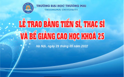 Thông báo về Lễ trao bằng tiến sĩ, thạc sĩ và bế giảng cao học khoá 25