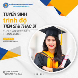 Hướng dẫn nộp hồ sơ tuyển sinh thạc sĩ đợt 1 năm 2023