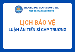 Nghiên cứu sinh Trần Vân Anh bảo vệ luận án tiến sĩ