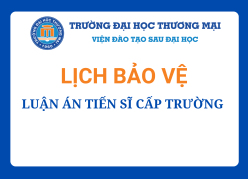 Nghiên cứu sinh Lê Hoàng Quỳnh bảo vệ luận án tiến sĩ