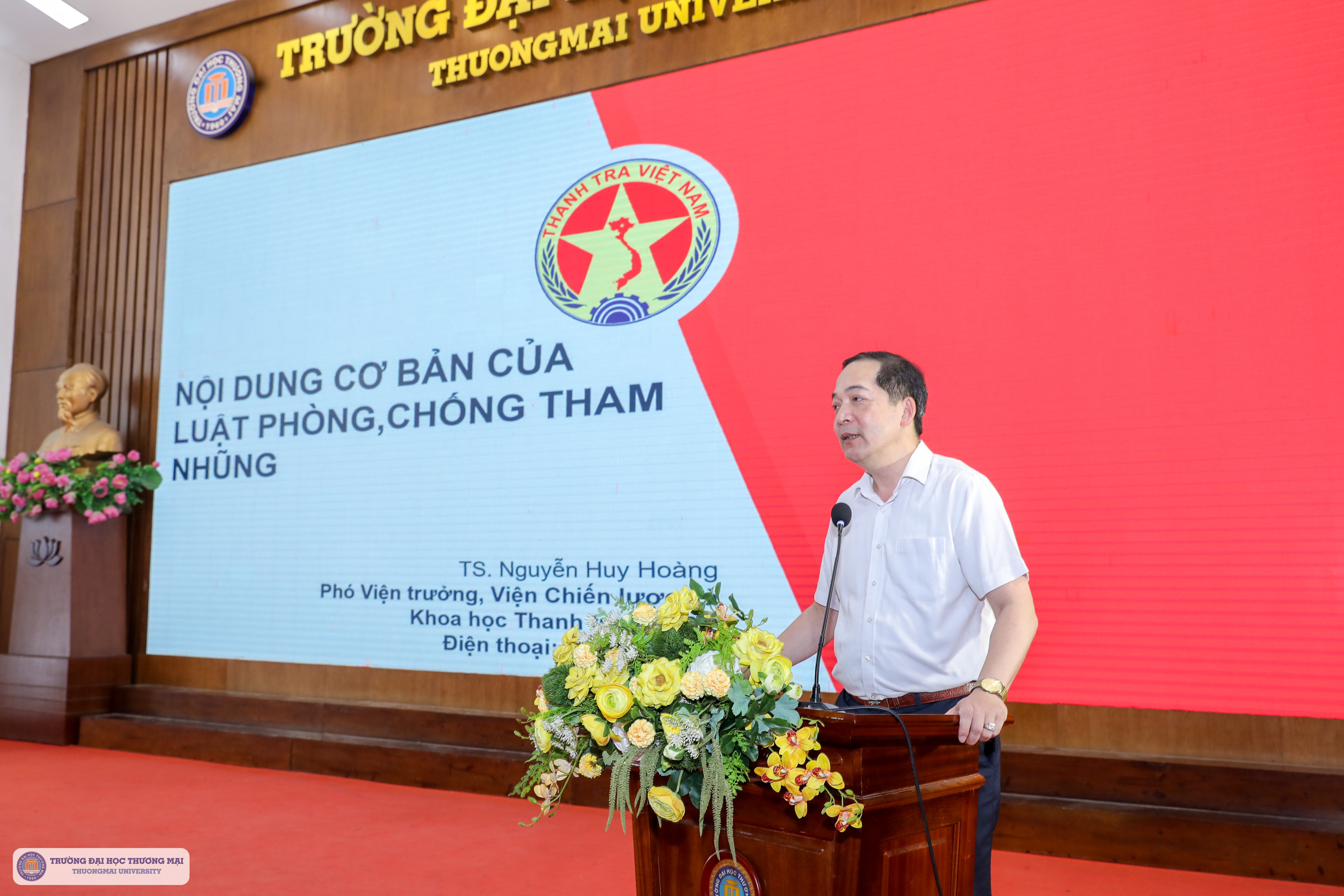 Tọa đàm "Sinh viên trường Đại học Thương mại với giáo dục pháp luật về phòng chống tham nhũng" năm 2025