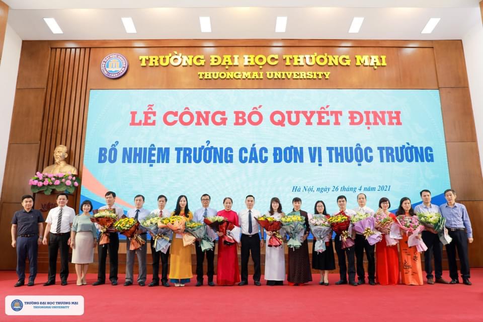 Lễ công bố Quyết định bổ nhiệm Trưởng các đơn vị trực thuộc Trường