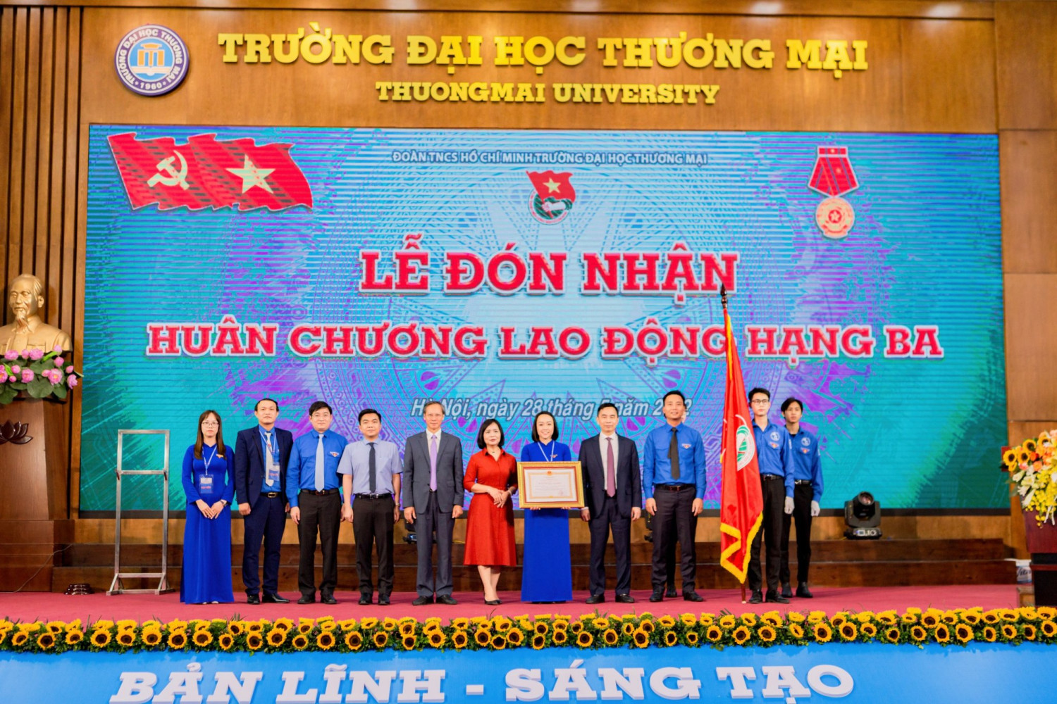 Đại hội đại biểu Đoàn TNCS Hồ Chí Minh Trường Đại học Thương Mại lần thứ XXX, nhiệm kỳ 2022 - 2024